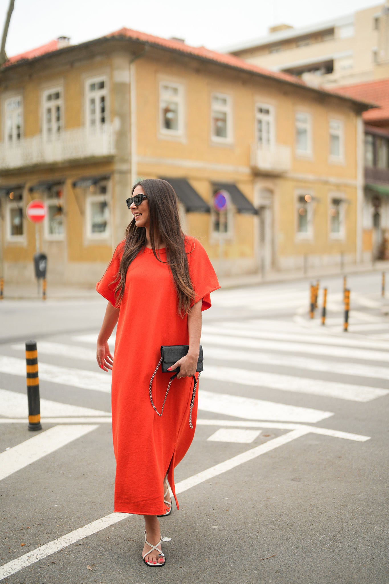 Celina Maxi Dress Orange