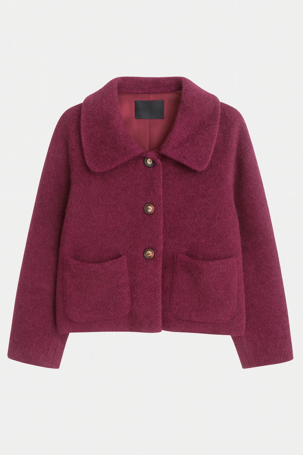 Amalia Coat aubergine