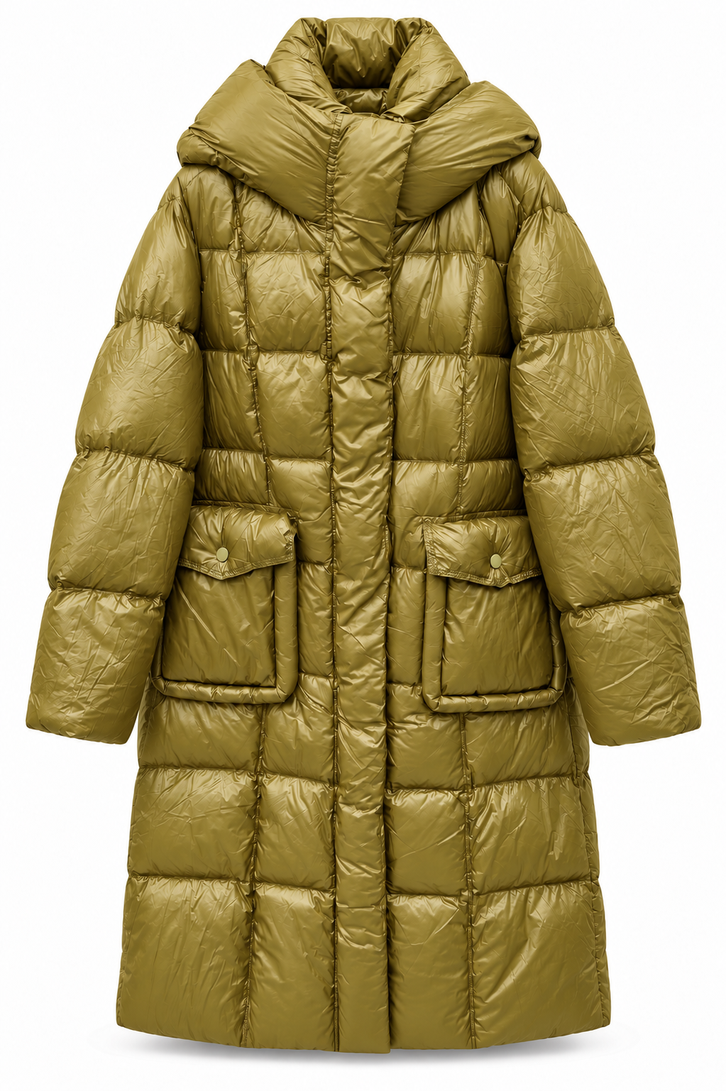 Bergen Puffer Coat Olive