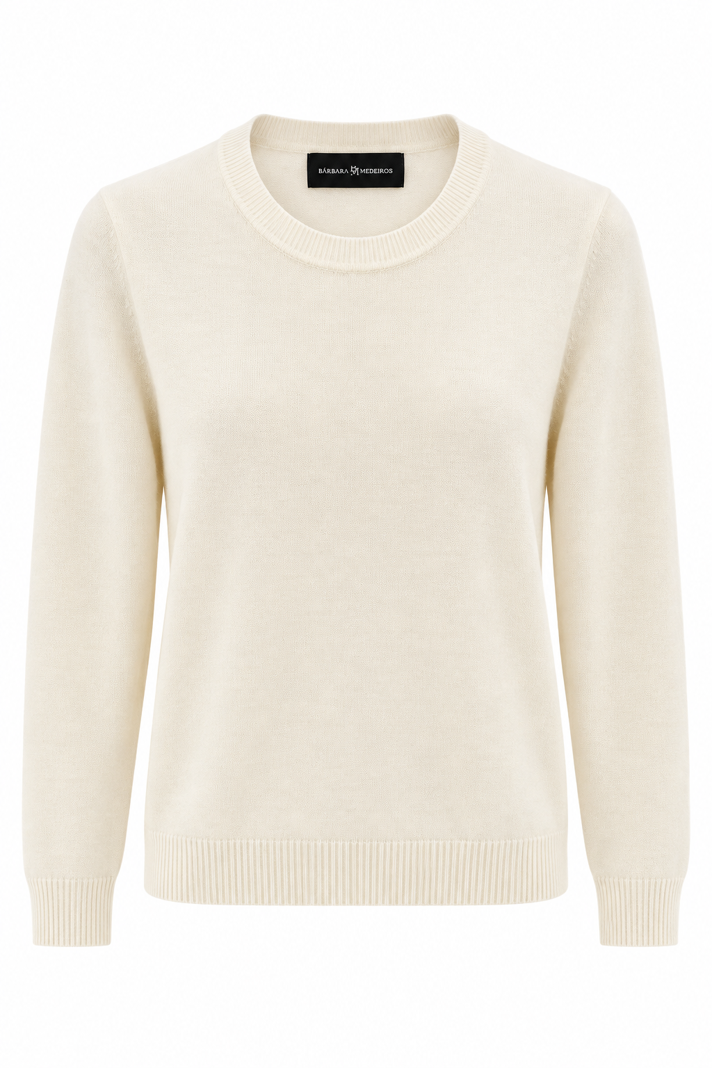 Cashmere Crew Neck Sweater latte