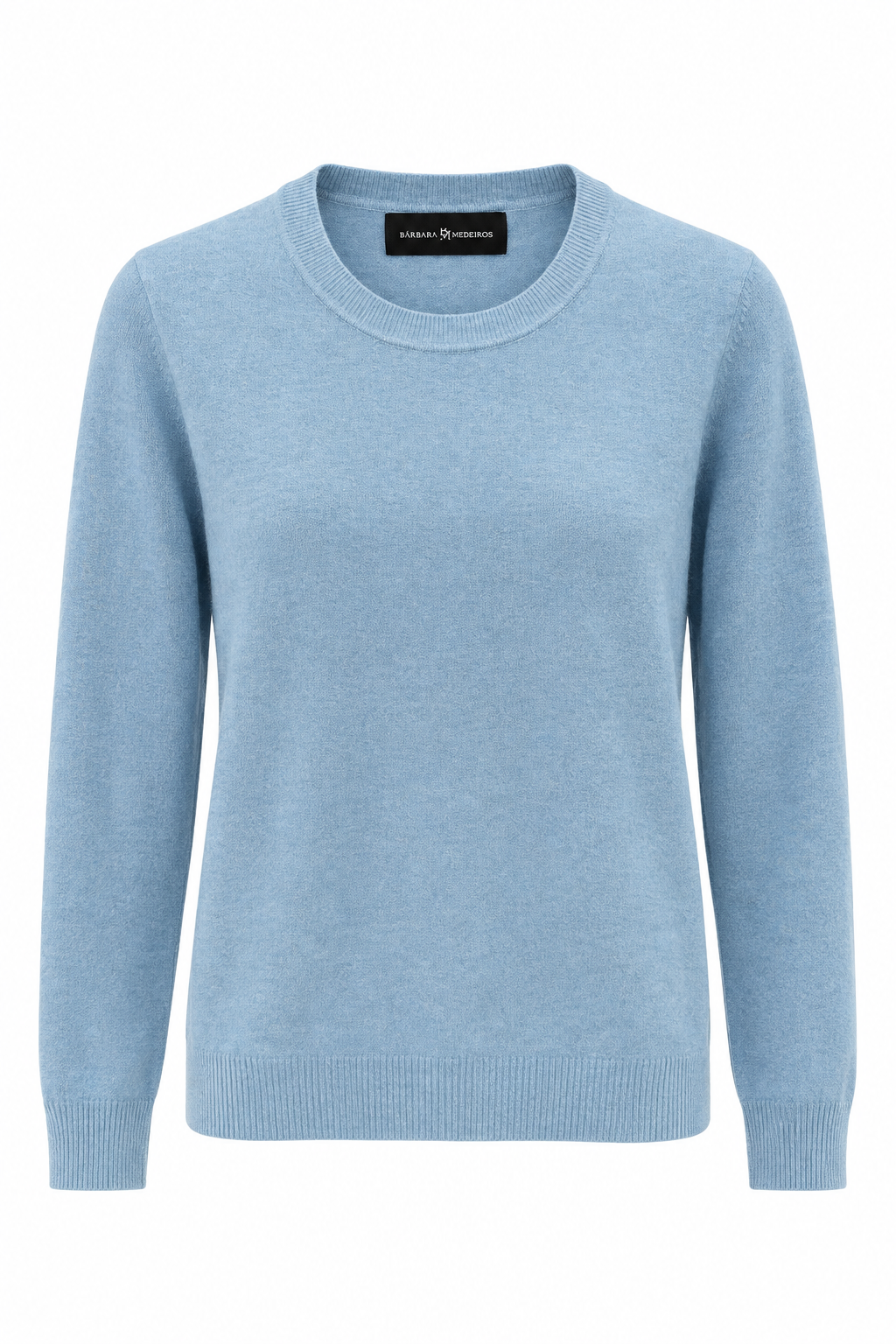 Cashmere Crew Neck Sweater Light blue