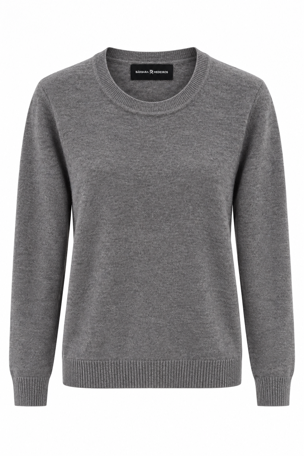 Cashmere Crew Neck Sweater Grey