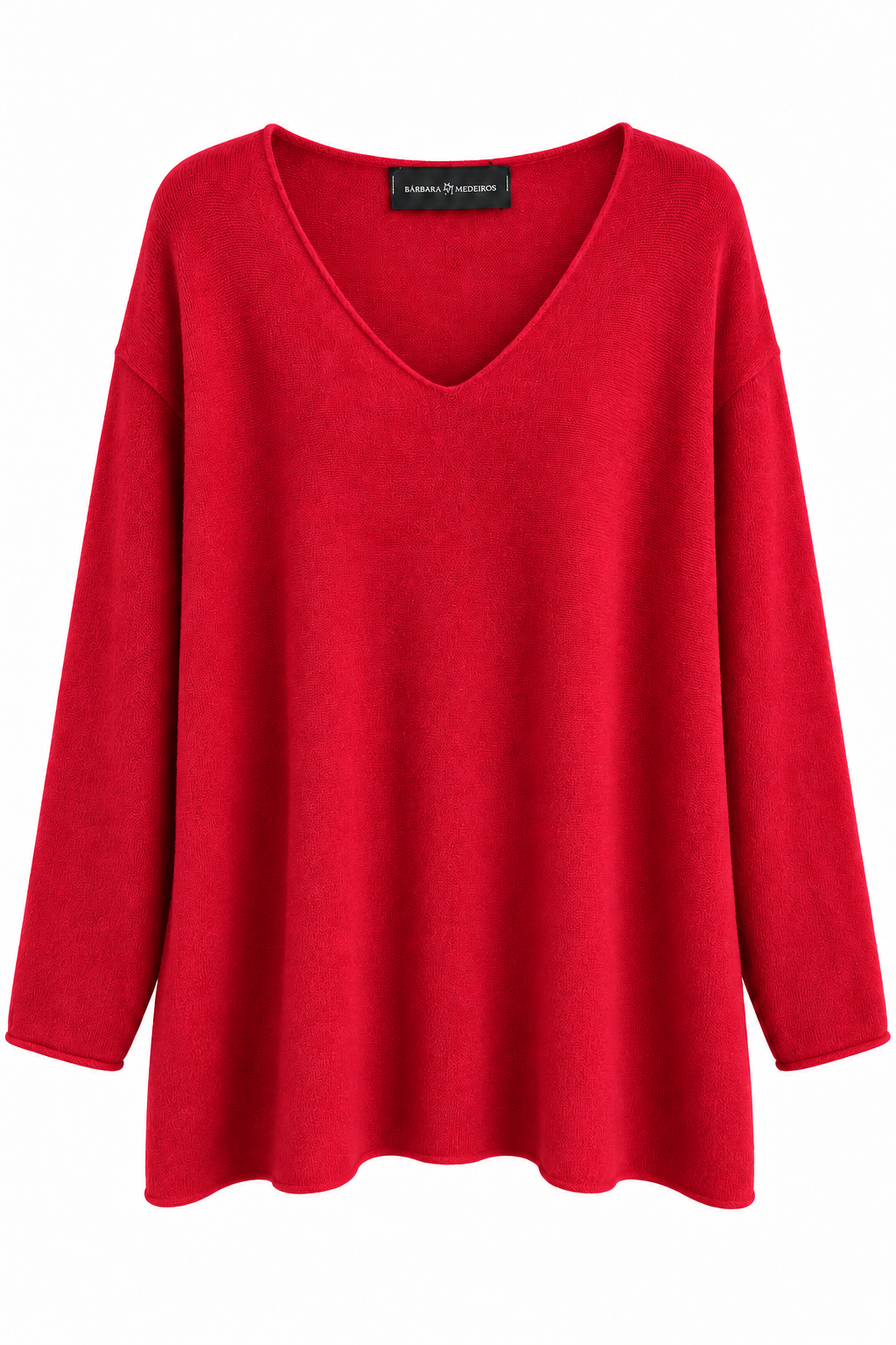 Monica Knit Sweater Red