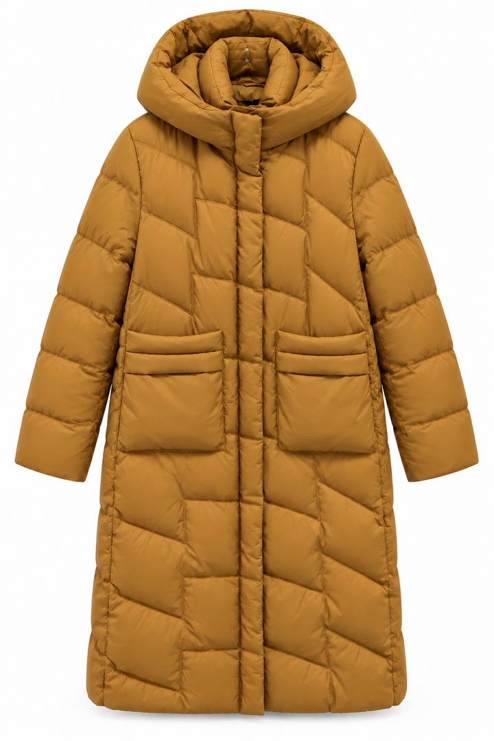 Aurora Padded Coat Caramel