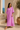 Atena linen dress pink