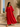 Atena linen dress red