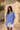 Alice linen blouse Italian blue