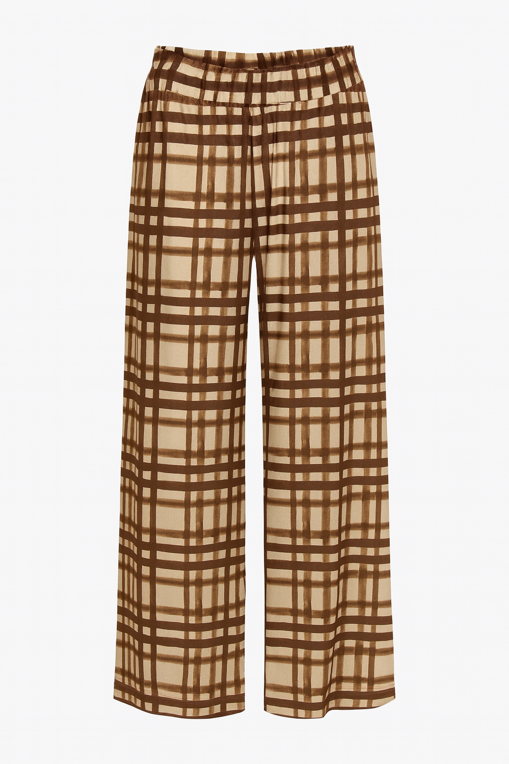 Sofia checkered pant cacau