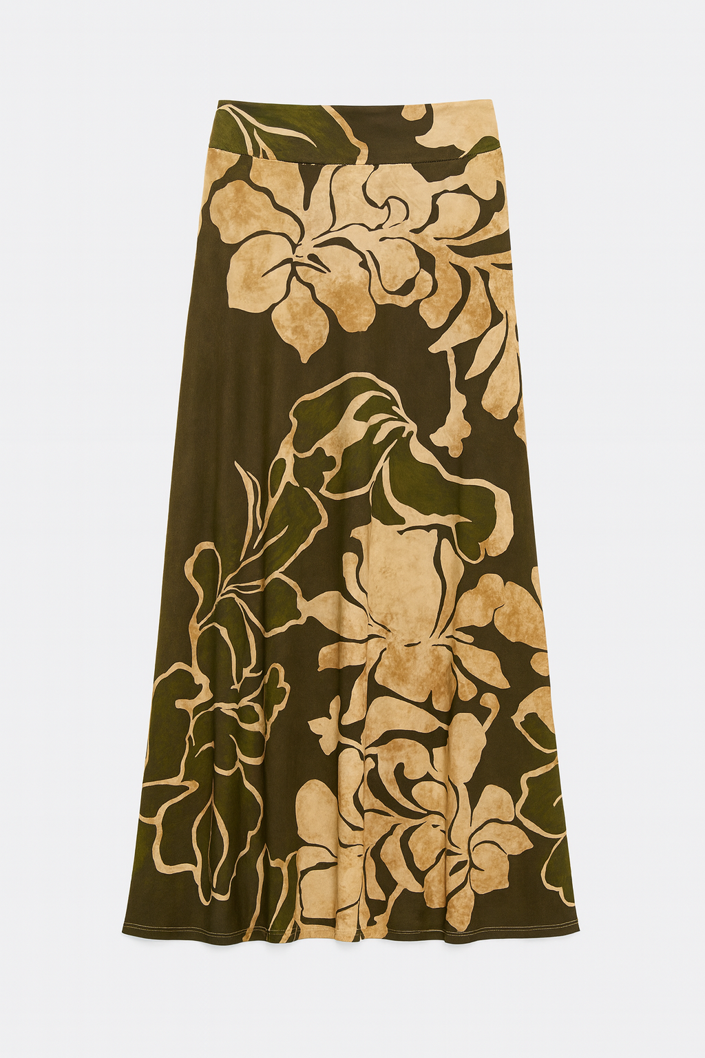 Sofia printed skirt green