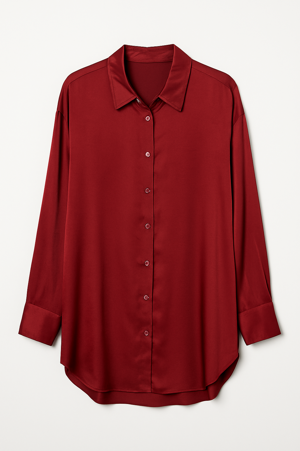Serena Oversized shirt burgundy