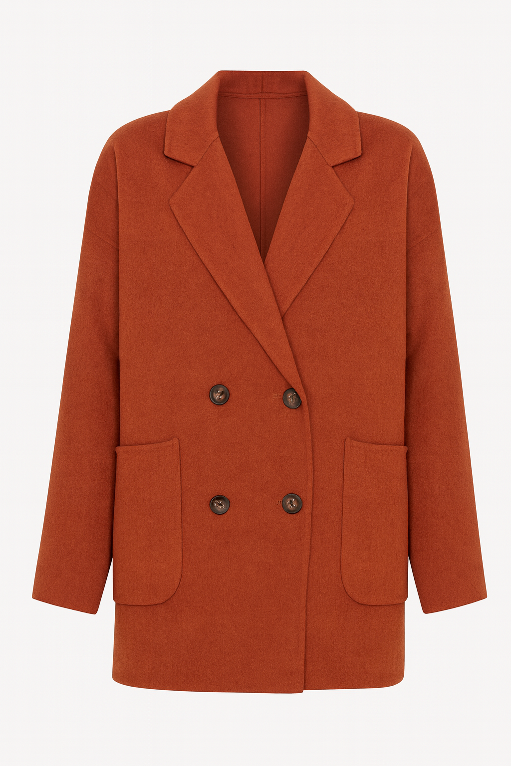 Cashmere blend coat