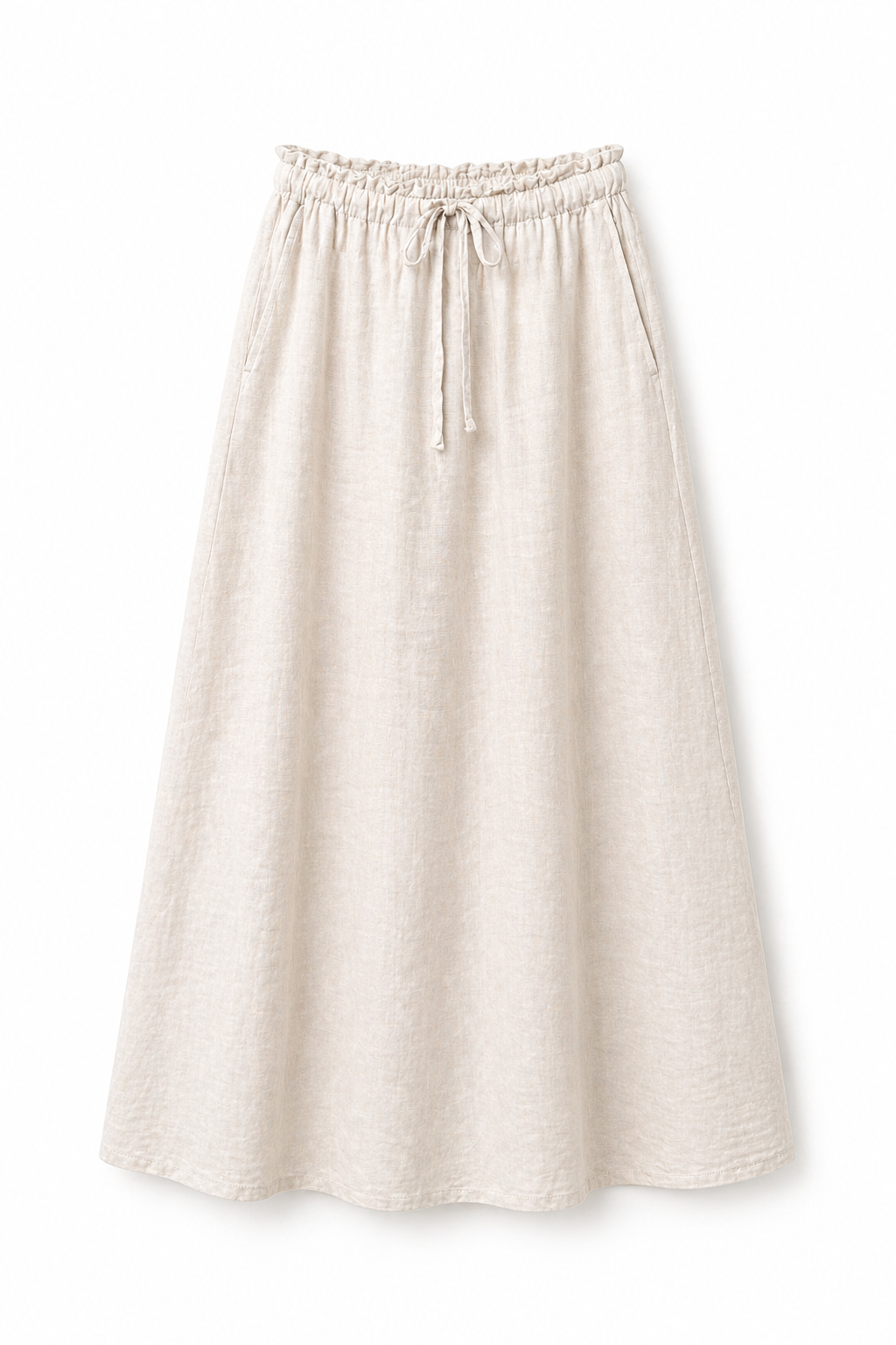 本日価格⭐︎Lisiere Linen Wrap Skirt Linen Skirts For Women