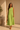 Eva linen dress green