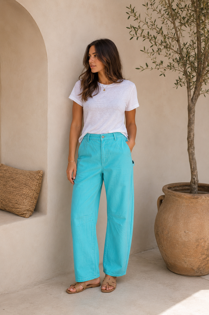 Petra pants Turquoise