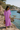 Atena linen dress pink