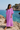 Atena linen dress pink