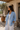Nelma linen blazer Italian blue