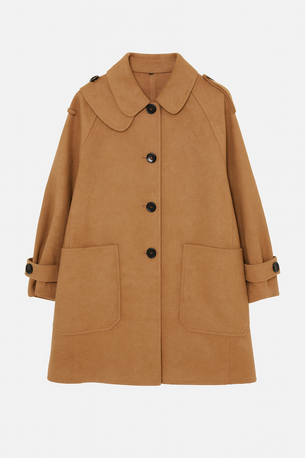 Cashmere blend coat
