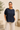 Emilia Linen Blouse navy
