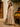 Aura linen dress golden sand