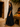 Aura linen dress black
