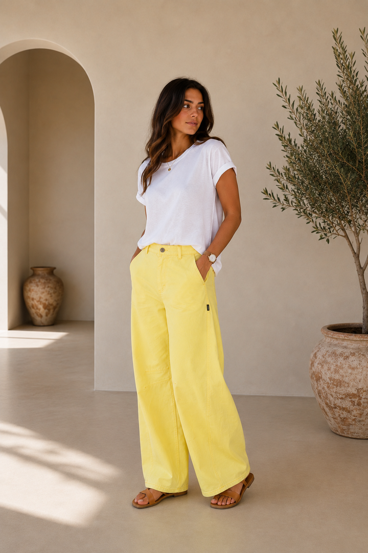 Petra pants yellow