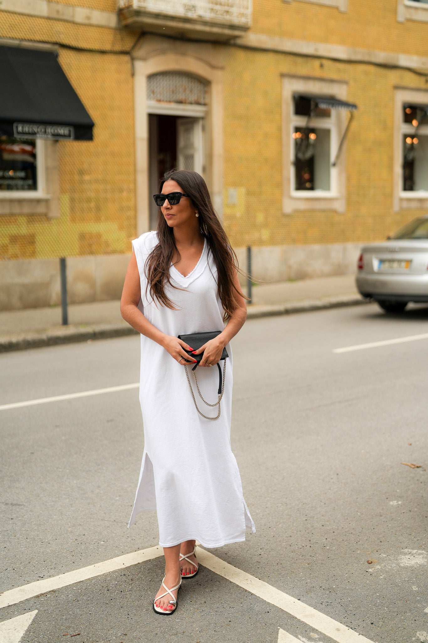 Morgan Maxi Dress White