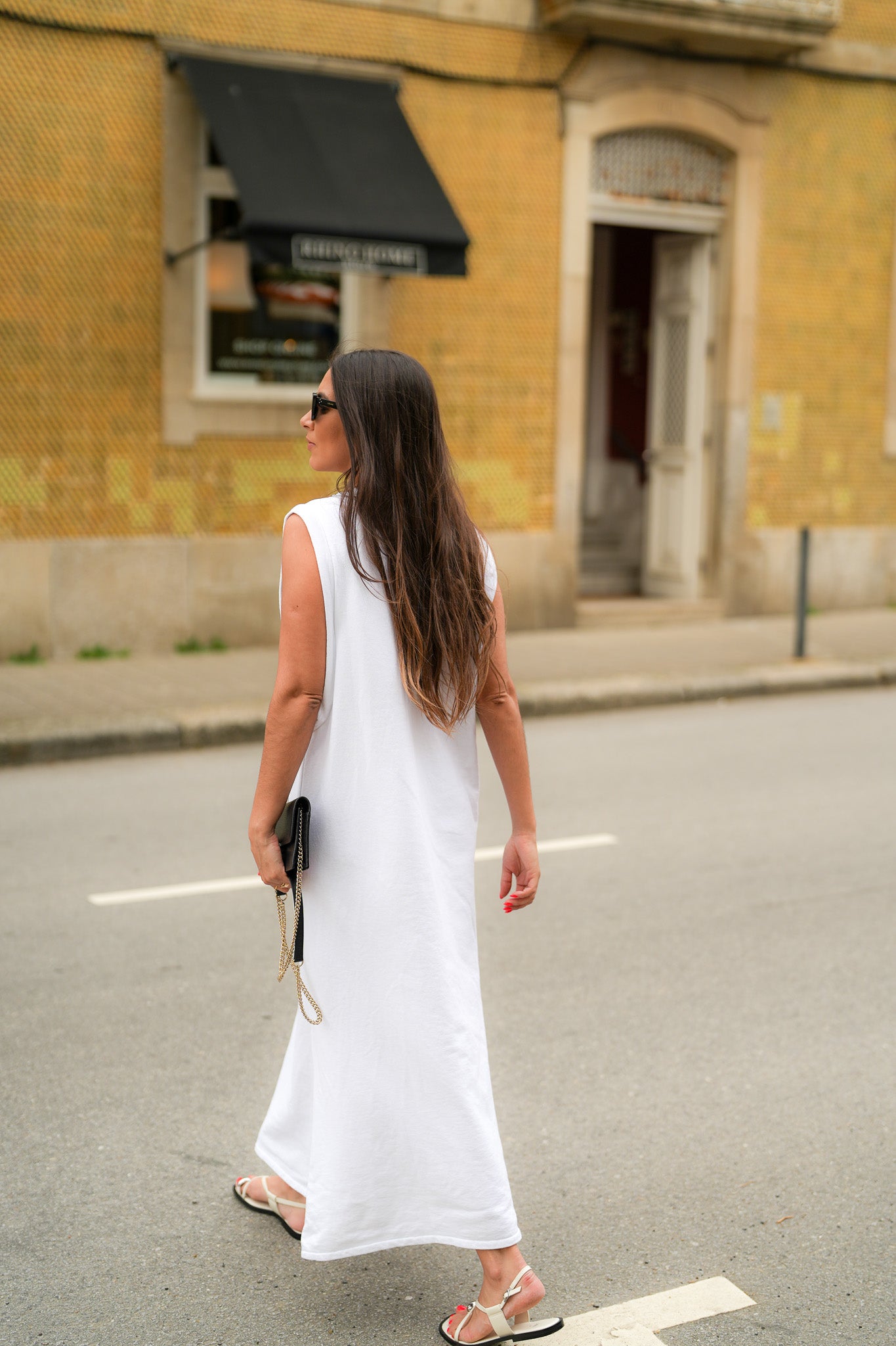 Morgan Maxi Dress White