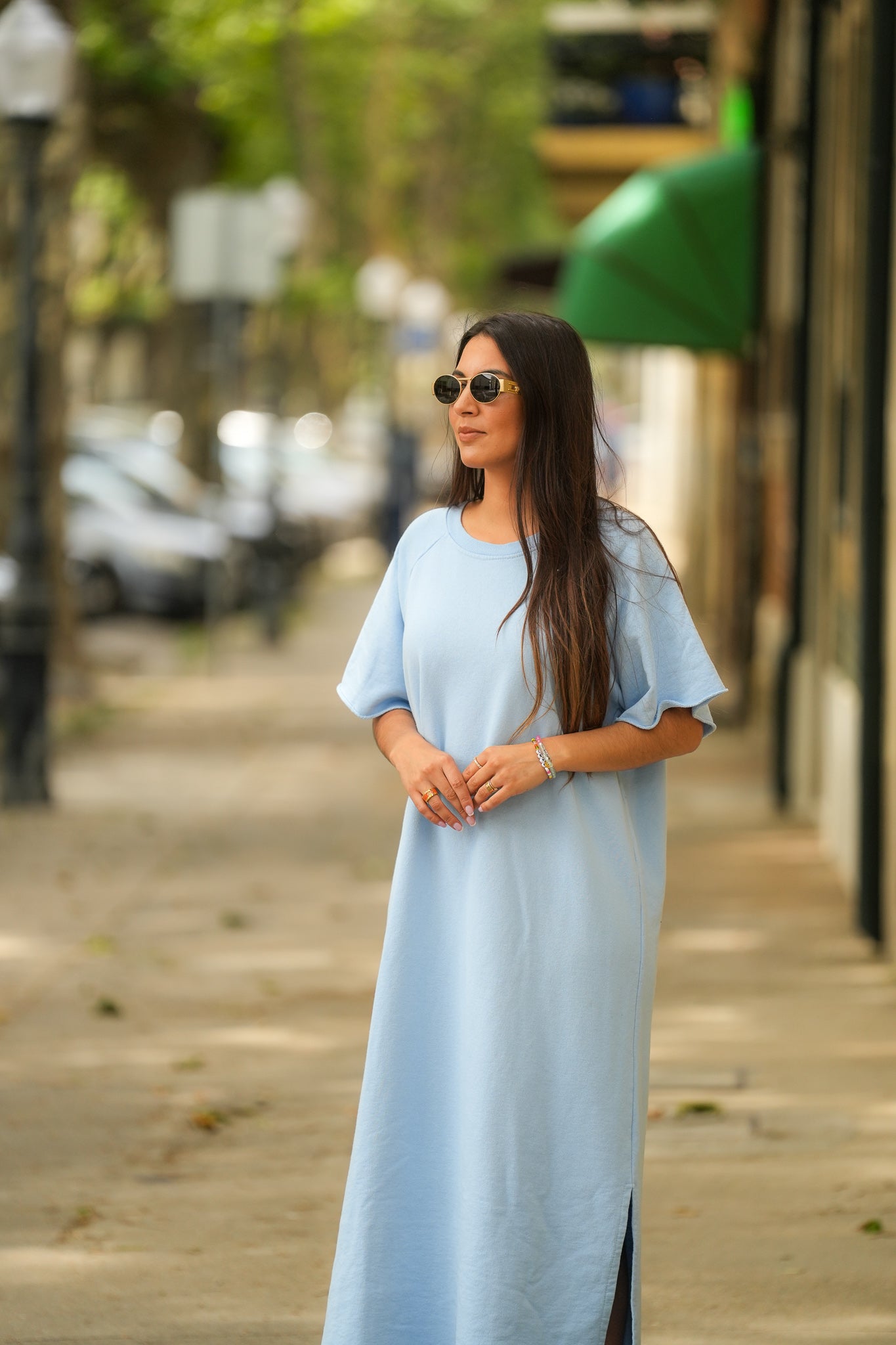 Celina Maxi Dress Blue