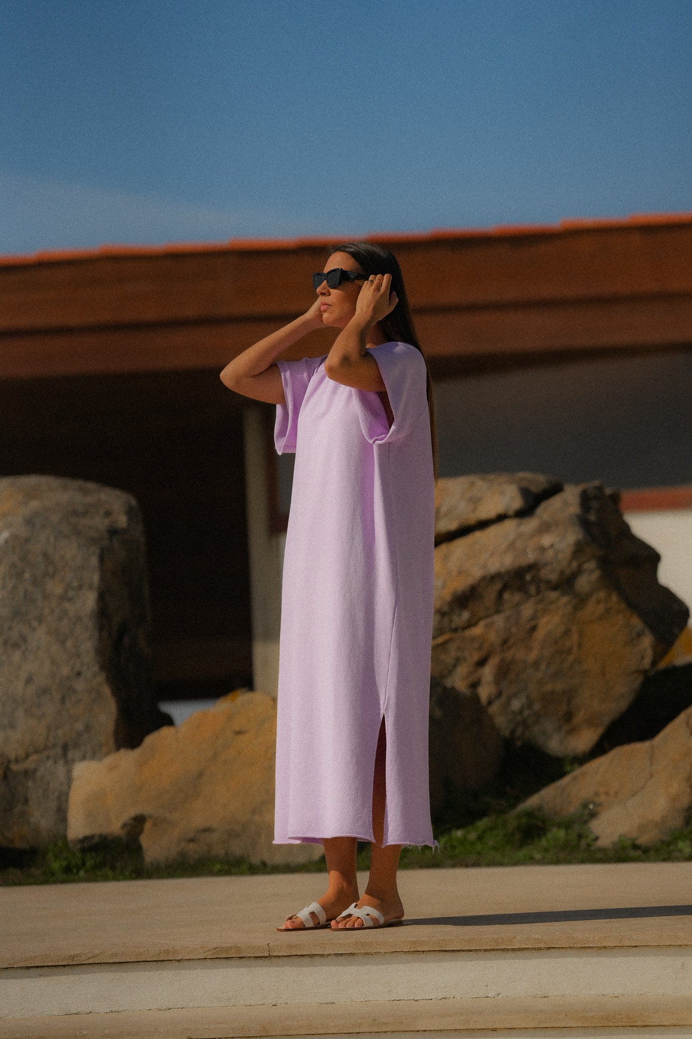 Celina Maxi Dress Lavender