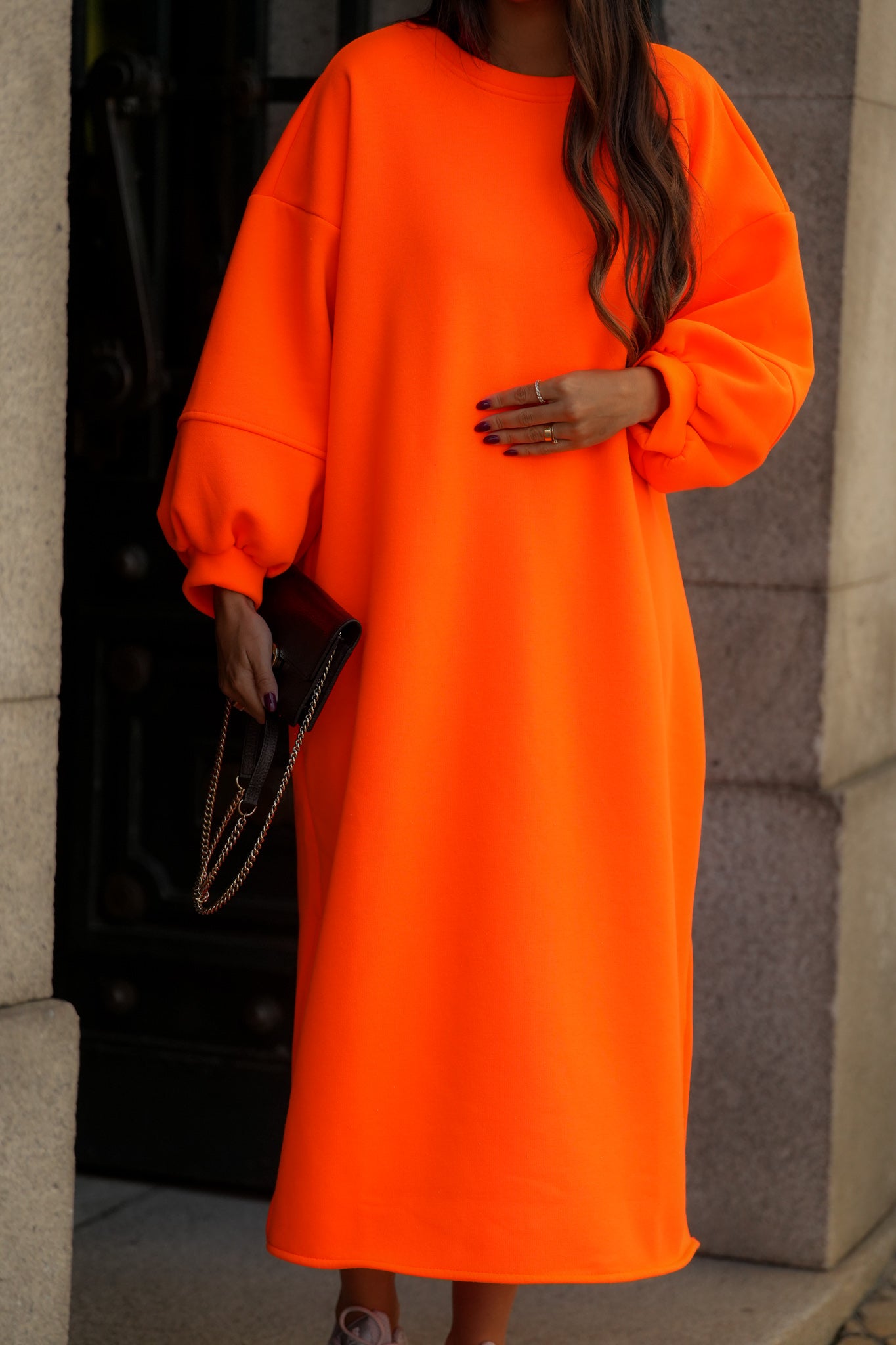 Megan Dress Orange