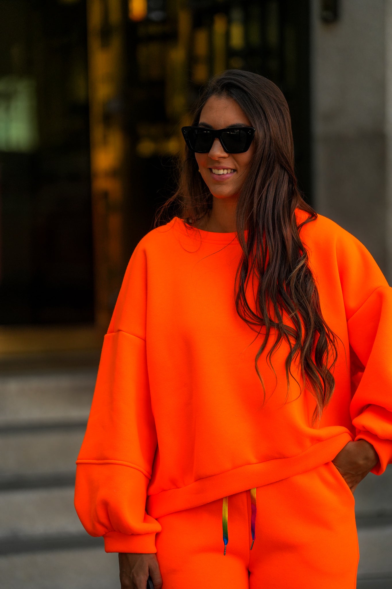 Stella Sweater Orange