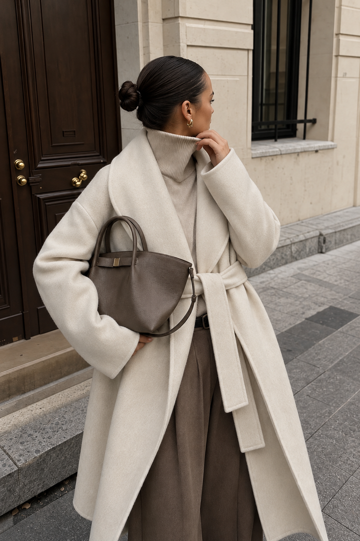 Bianca Coat Cream