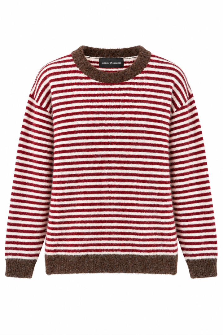 Bruna Striped Knit Sweater