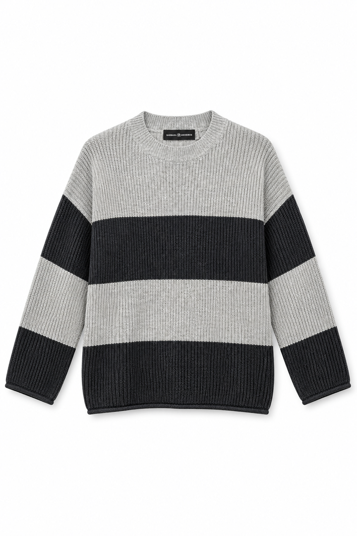 Sally Stripes Knit Sweater
