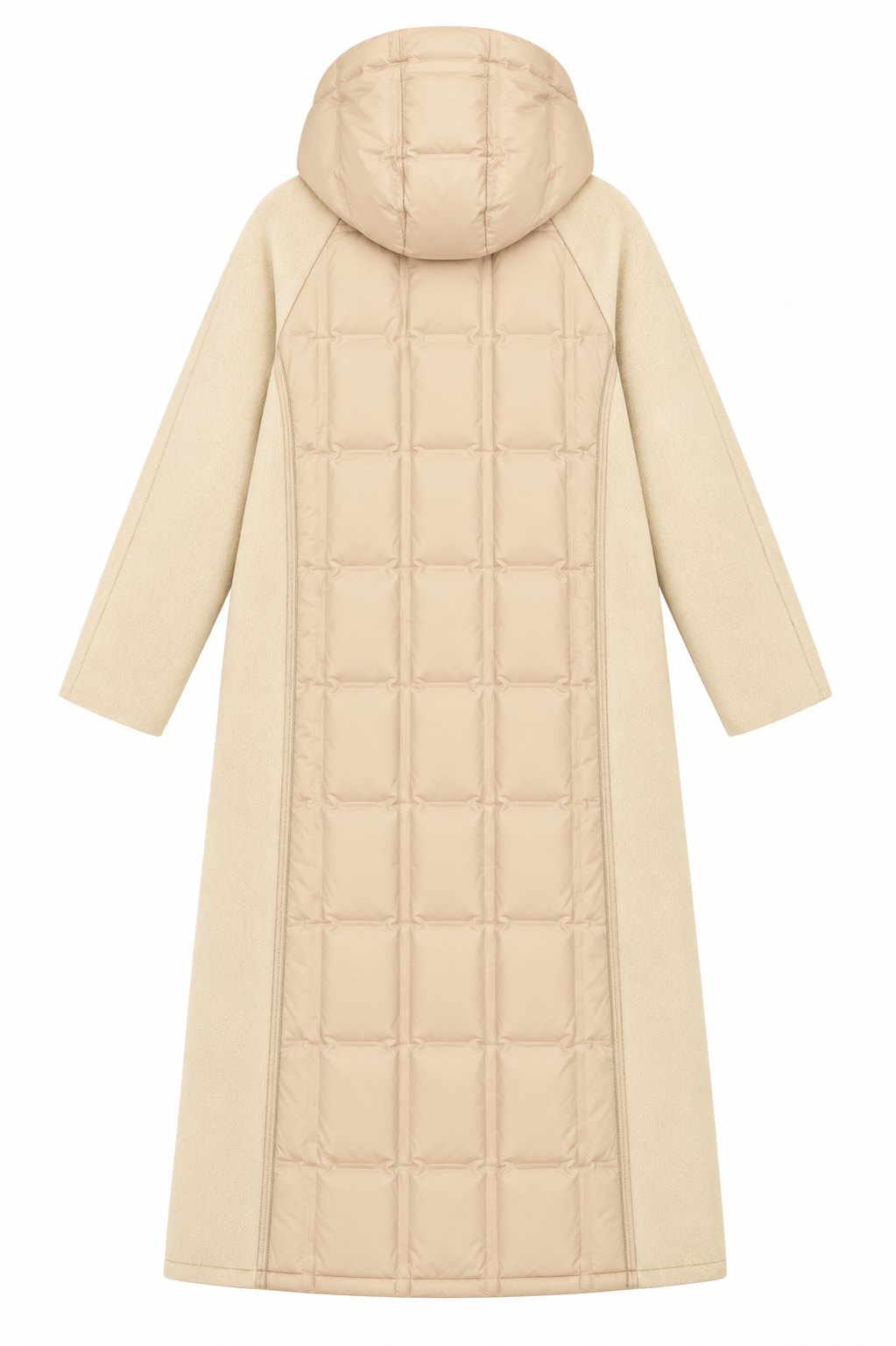 Hybrid Padded Jacket Long