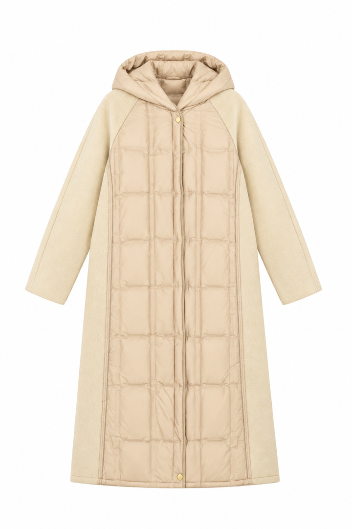Hybrid Padded Jacket Long