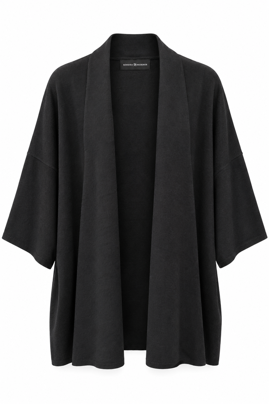 Cashmere Kimono Cardigan Black