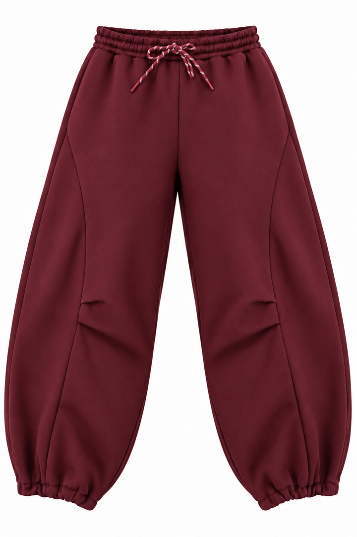 Megan Pants Burgundy