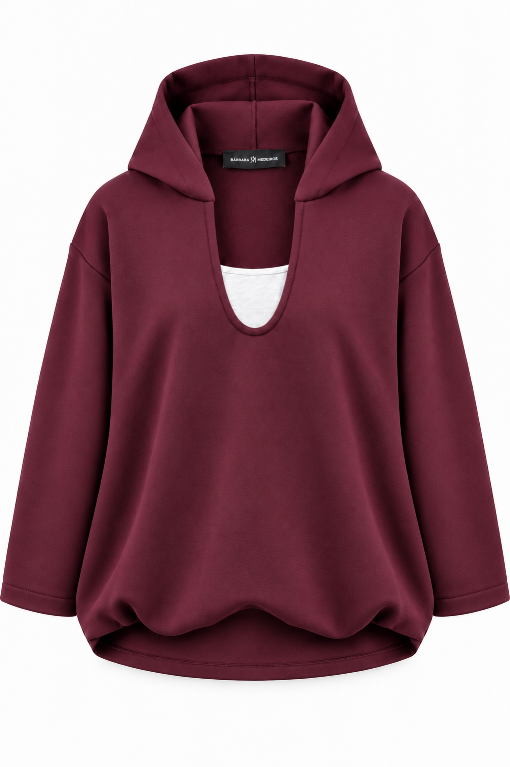 Megan Oversized Sweater Burgundy