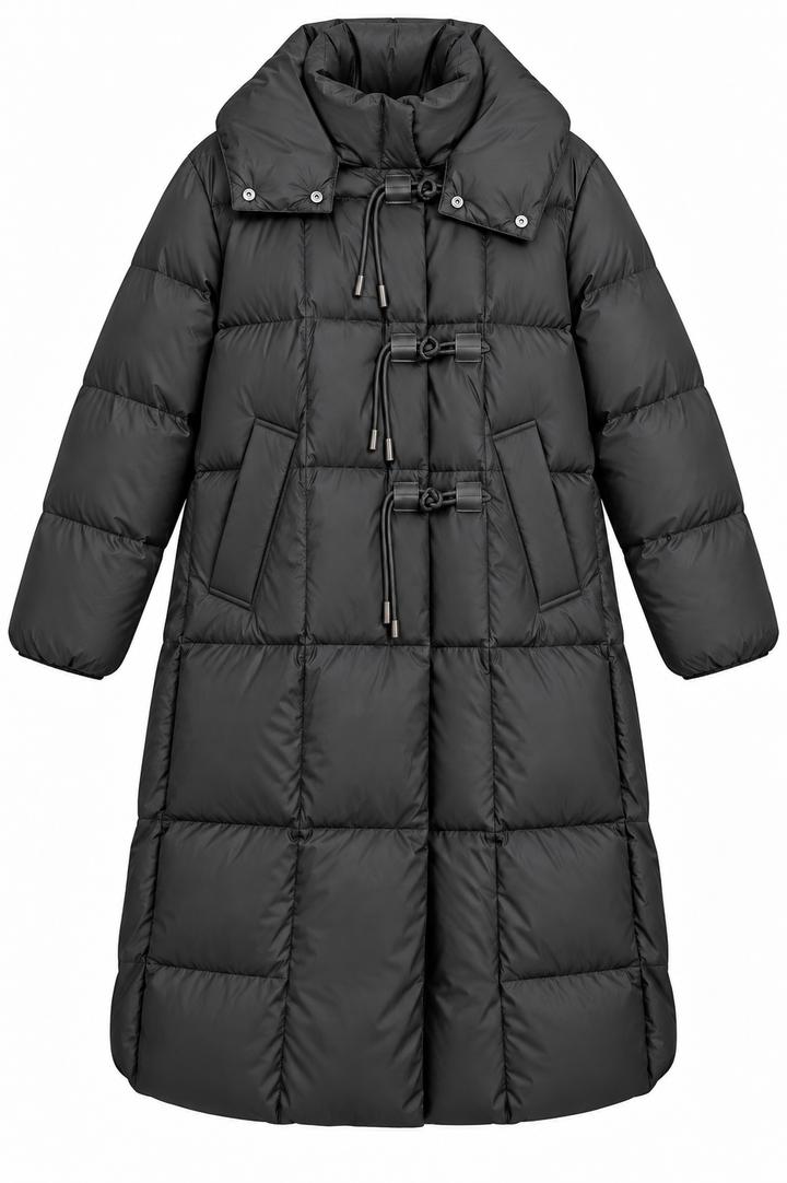 Valentina Puffer Coat Black