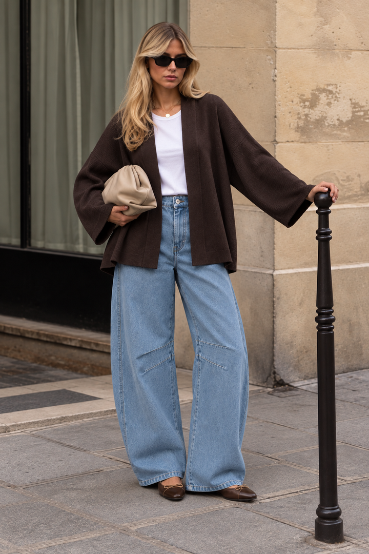 Cashmere Kimono Cardigan Cacau